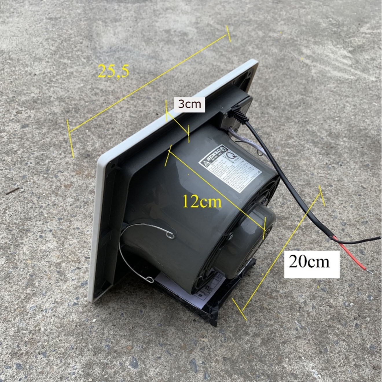 Quạt hút âm trần senko HT150