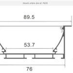 Led thanh nhôm định hình 7635 âm tường